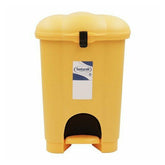 Waste Basket with lid - YellowSize: 20 x 22.5 x 29.7 cm.